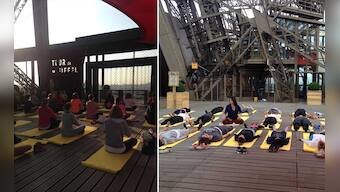 Yoga takes a world tour as people show off asanas from around the globe 