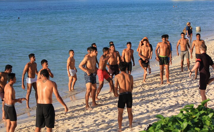 Photos: Coach Constantine puts Indian football team through the paces after 27-hour travel