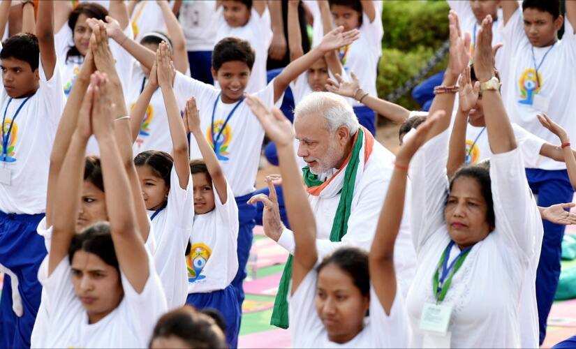 International Yoga Day celebrations