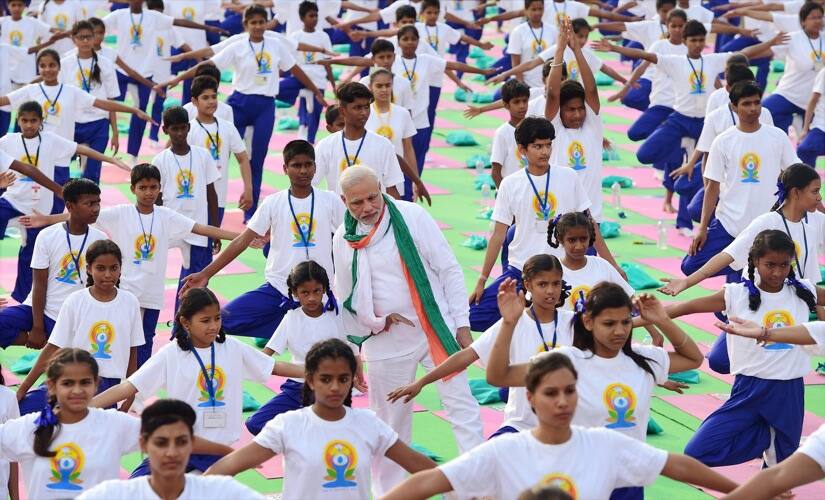 International Yoga Day celebrations