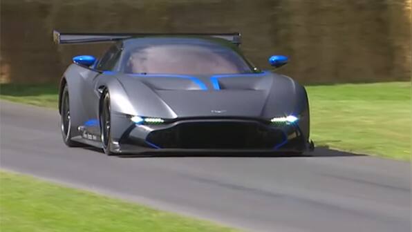 Goodwood Festival of Speed 2015: Aston Martin Vulcan makes dynamic debut