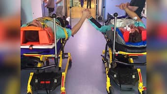 Moises Henriques and Rory Burns on the mend after nasty on-field collision