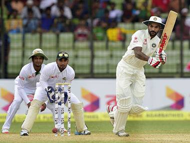 File picture of Shikhar Dhawan. AFP