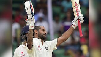 Shikhar Dhawan grabs his chance to shine on rainy day in Bangladesh