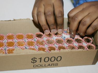 Want to pay in cash for your new car! How about paying for it in coins Want to pay in cash for your new car! How about paying for it in coins