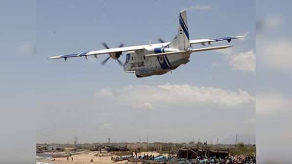 Coast Guard Dornier: Intermittent signals from missing aircraft, oil spill noticed again