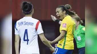 FIFA Women's World Cup: Marta breaks tournament record in Brazil's win over S Korea