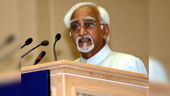 Yoga day: Govt apologises as row over Ram Madhav's tweets on Hamid Ansari snowballs