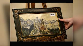 Hitler's 100-year old paintings auctioned, fetch over $450,000