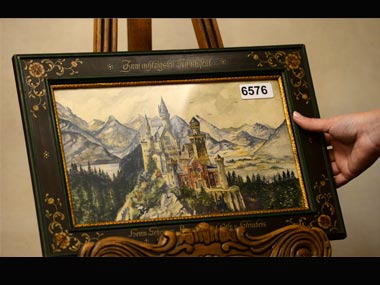 Hitler's 100-year old paintings auctioned, fetch over $450,000 Hitler's 100-year old paintings auctioned, fetch over $450,000
