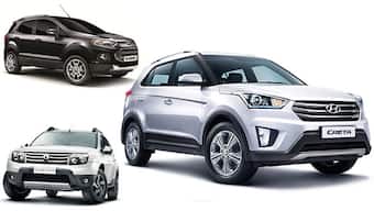 Spec comparison: Hyundai Creta vs Renault Duster vs Ford EcoSport