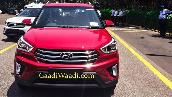 Spied: Hyundai Creta sans camouflage in India Spied: Hyundai Creta sans camouflage in India