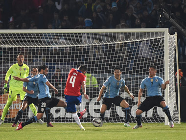 Chile beat Uruguay in controversial fixture to keep maiden Copa America hopes alive Chile beat Uruguay in controversial fixture to keep maiden Copa America hopes alive