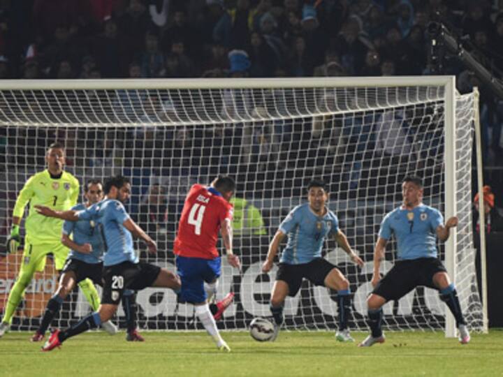 Chile beat Uruguay in controversial fixture to keep maiden Copa America hopes alive