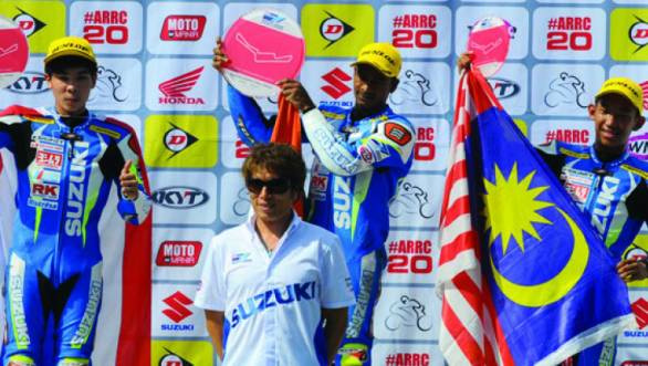 Jagan Kumar becomes first Indian rider to win at the Asia Road Racing Championship Jagan Kumar becomes first Indian rider to win at the Asia Road Racing Championship