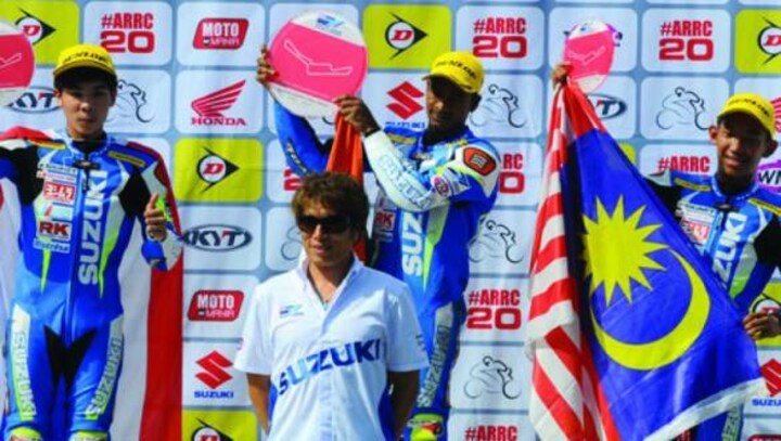 Jagan Kumar becomes first Indian rider to win at the Asia Road Racing Championship