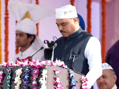 Delhi Law Minister Jitendra Singh Tomar. AFP