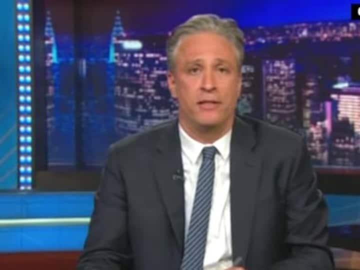 No Jokes, only sadness:  Jon Stewart skips comedy to talk about Charleston shooting  