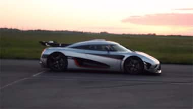 Video worth watching: Koenigsegg One:1 0-300-0 record run