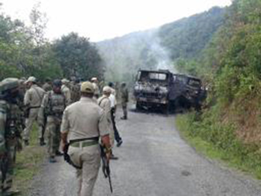 Manipur ambush: Terrorists kill two jawan, injure eight in Chandel district Manipur ambush: Terrorists kill two jawan, injure eight in Chandel district