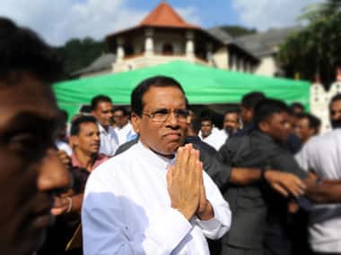Sri Lankan President Maithripala Sirisena. AFP