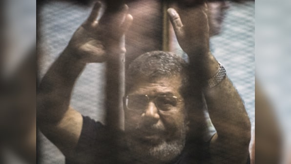 Egypt court sentences ex-president Mohamed Morsi to 40 years in jail for espionage