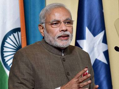 PM Narendra Modi said India deserved UNSC permanent membership. PTI