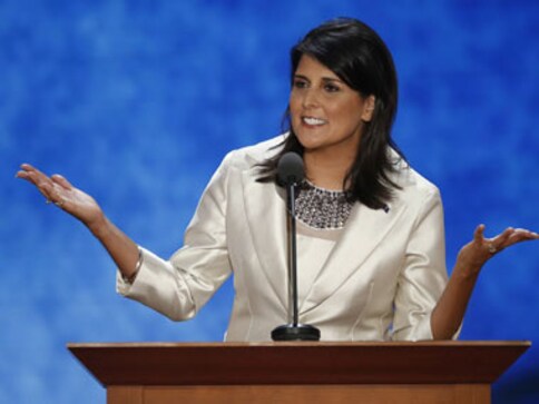 Nikki Haley, US envoy to the UN gets heckled at women's summit in New ...