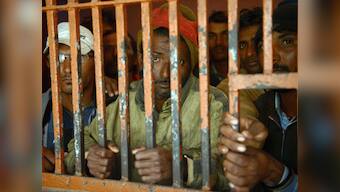 113 Indian fishermen released form Pakistan jails reach Gujarat