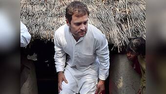 Rahul Gandhi visits family of debt-ridden farmer who committed suicide in Punjab
