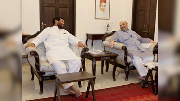 Bihar polls: BJP-led NDA to campaign jointly with LJP, Amit Shah meets Ram Vilas Paswan