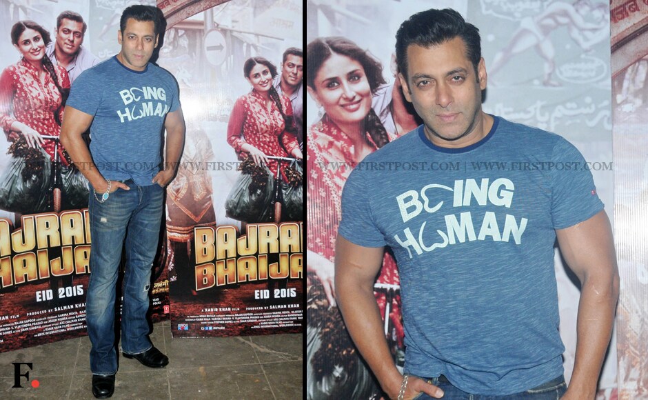 salman khan in being human t shirt