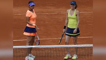 French Open: Sania Mirza, Martina Hingis pair crashes out in straight sets