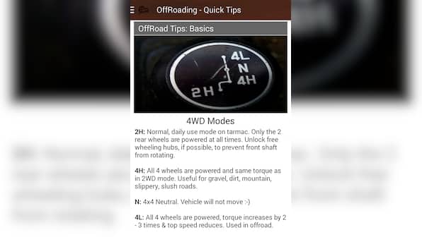 OffRoad Thrills app launched on Google Play for enthusiasts