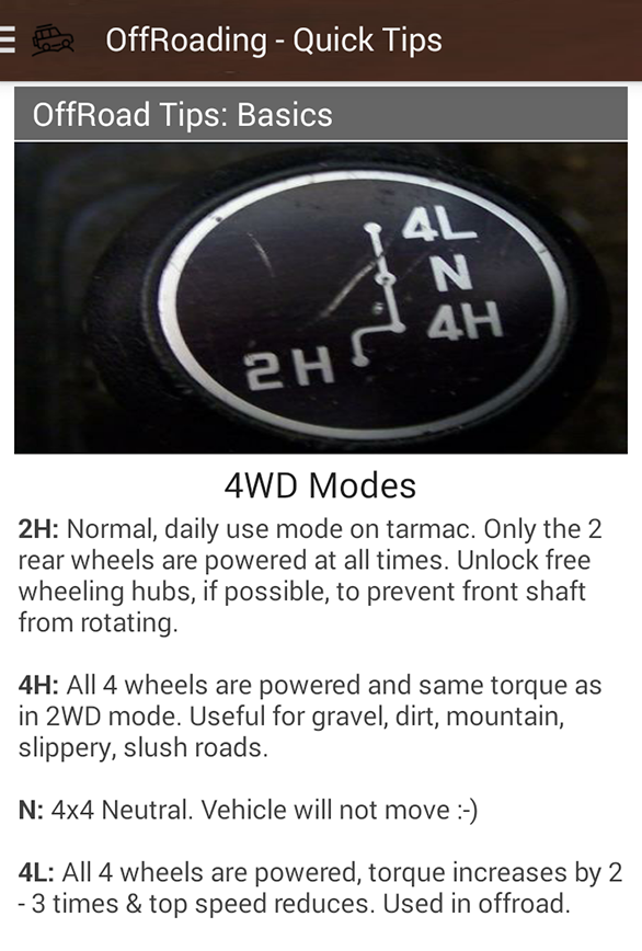 OffRoad Thrills app launched on Google Play for enthusiasts OffRoad Thrills app launched on Google Play for enthusiasts
