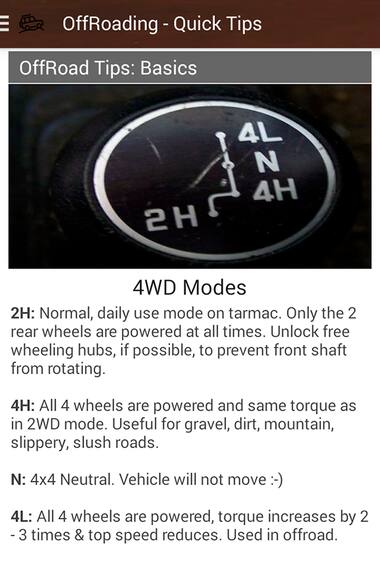 OffRoad Thrills app launched on Google Play for enthusiasts