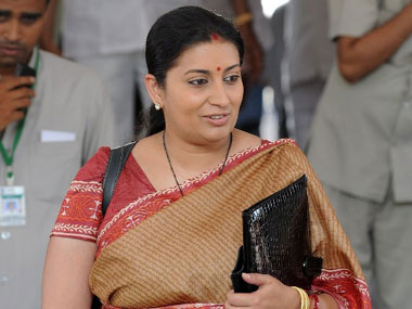 Ancient values in education hailed abroad, but called saffronisation in India, says Smriti Irani Ancient values in education hailed abroad, but called saffronisation in India, says Smriti Irani