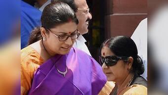 Our ministers don't do what UPA's used to: Govt rejects demand for Irani, Swaraj's resignation