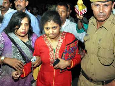 Somnath Bharti’s wife Lipika Bharti. PTI