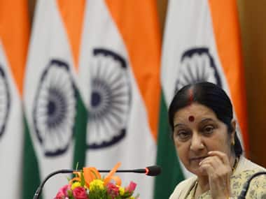 Union External Affairs Minister Sushma Swaraj. AFP