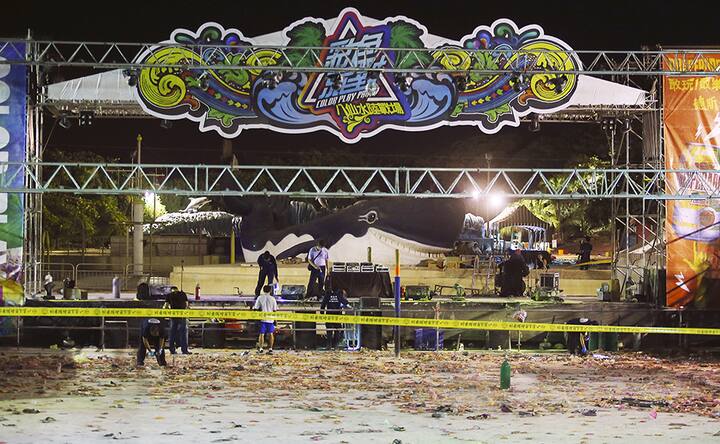 More than 500 injured in explosion during music concert at Taiwan water park