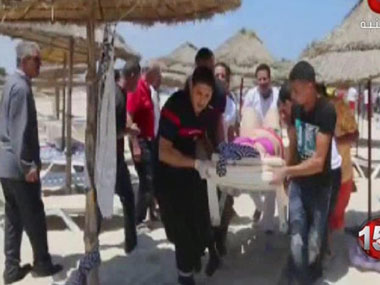 Two gunmen open fire in hotel in Tunisia, death toll rises to 39 Two gunmen open fire in hotel in Tunisia, death toll rises to 39