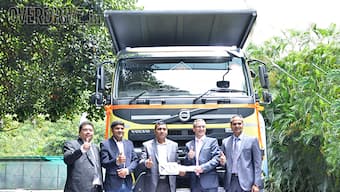 Volvo Trucks announce sale of 10,000th truck in India