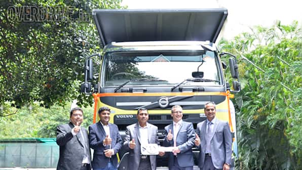 Volvo Trucks announce sale of 10,000th truck in India