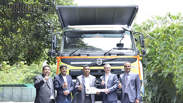 Volvo Trucks announce sale of 10,000th truck in India Volvo Trucks announce sale of 10,000th truck in India