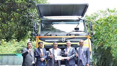 Volvo Trucks announce sale of 10,000th truck in India