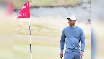 Golf: Struggling Tiger Woods dwells on positives ahead of U.S. Open