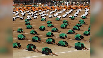 No compromise on Surya Namaskar: Sadhus threaten protests if it isn't included in Yoga day event
