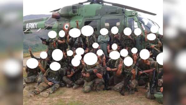 A photo which was not: 'Released' Army pictures from Myanmar operation were fake