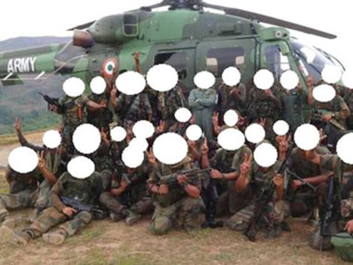 A photo which was not: 'Released' Army pictures from Myanmar operation were fake